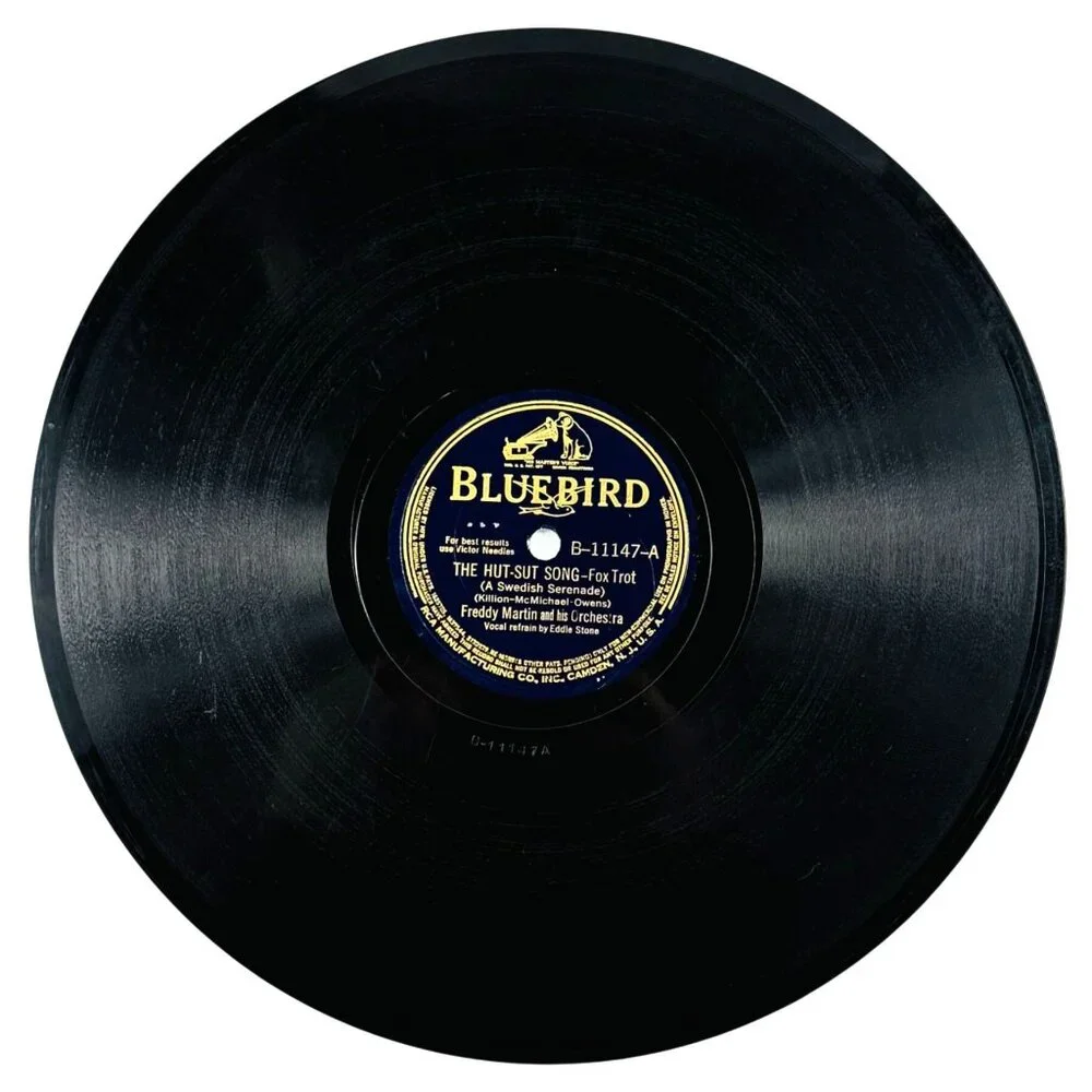 Freddy Martin - The Hut-Sut Song / The Karlstad Ball B-11147 Bluebird 78rpm 10" - Picture 1 of 4